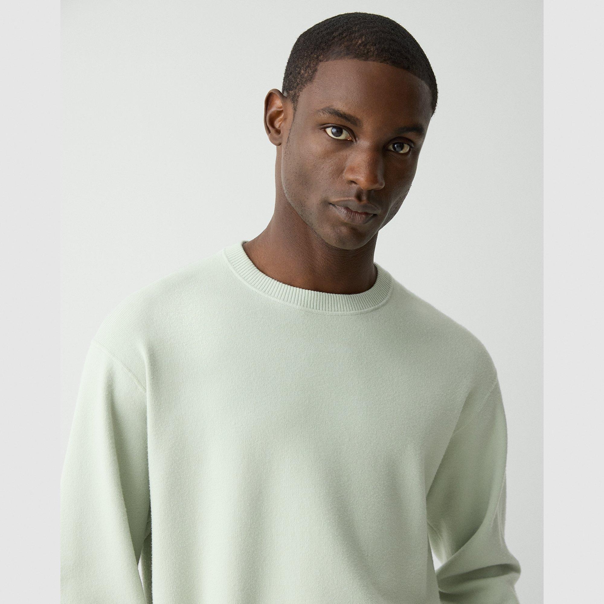 Relaxed Crewneck Sweatshirt in Light Bilen - 5