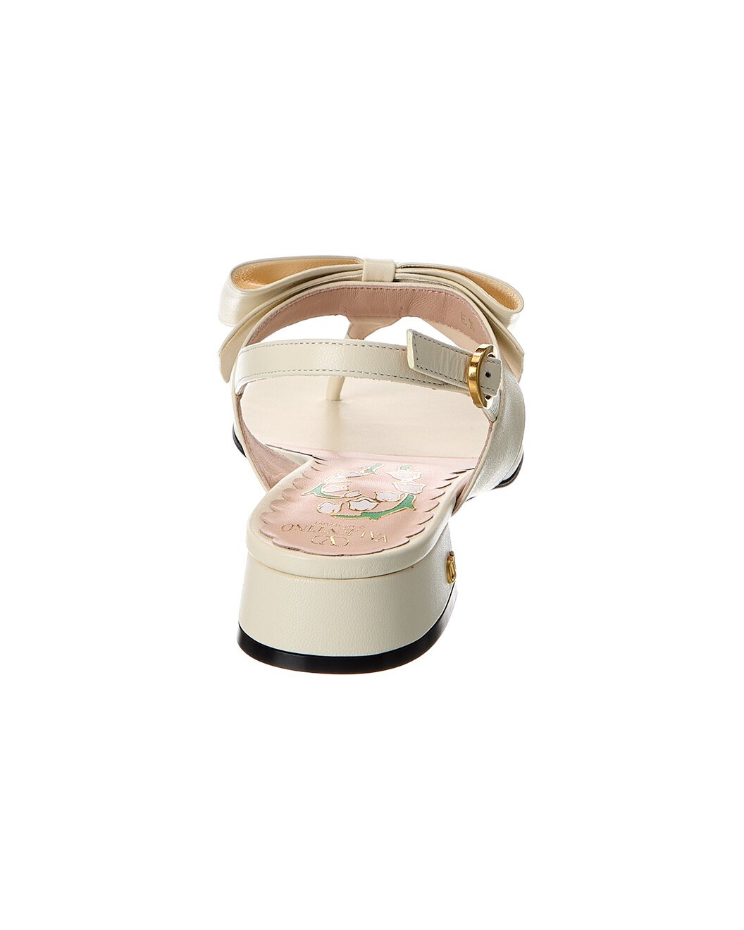 Valentino Bow 25 Leather Sandal - 3