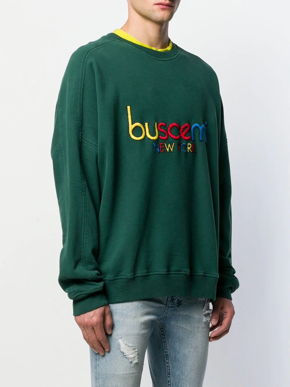 embroidered logo sweatshirt - 3