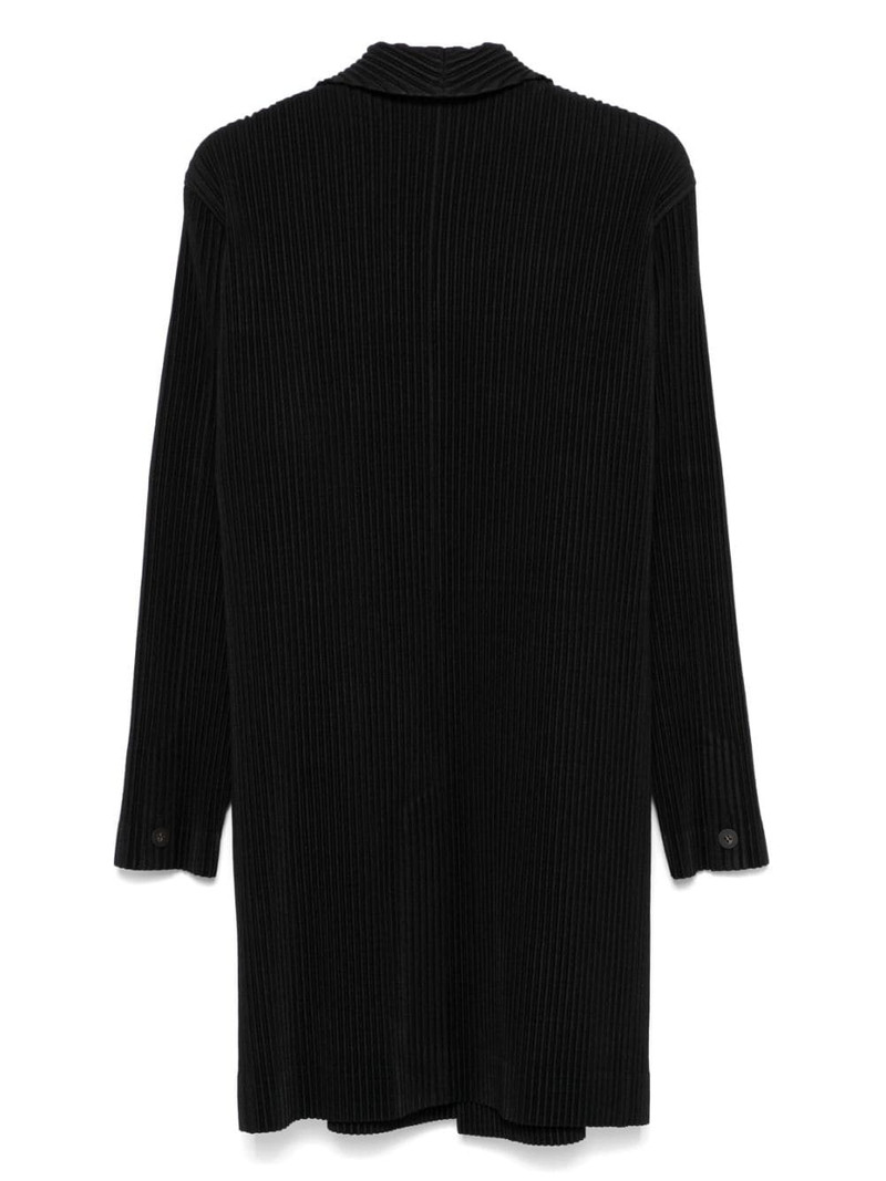 ISSEY MIYAKE plissé blazer outlook
