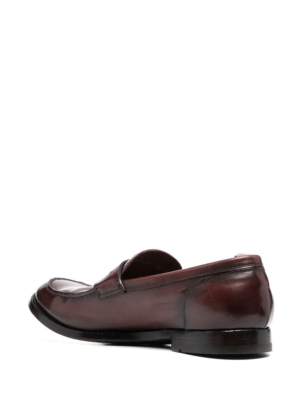 classic polished slip-on loafers - 3