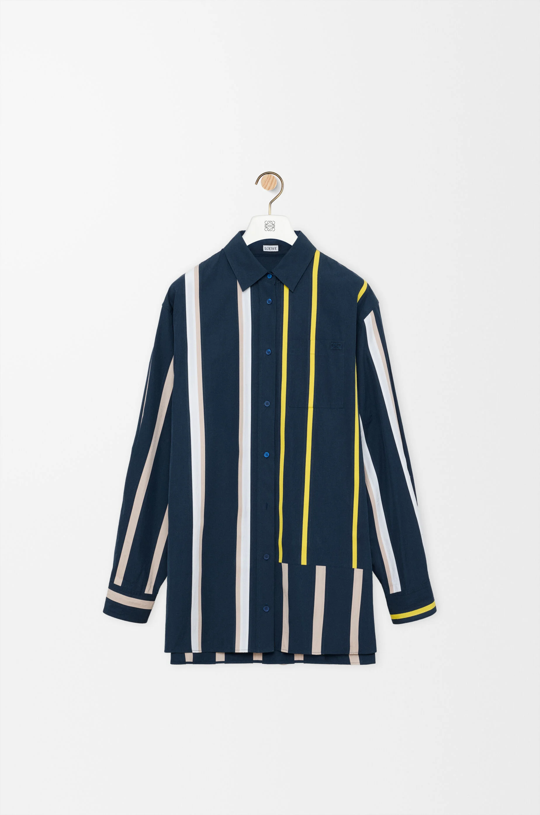 Shirt dress in cotton - 1
