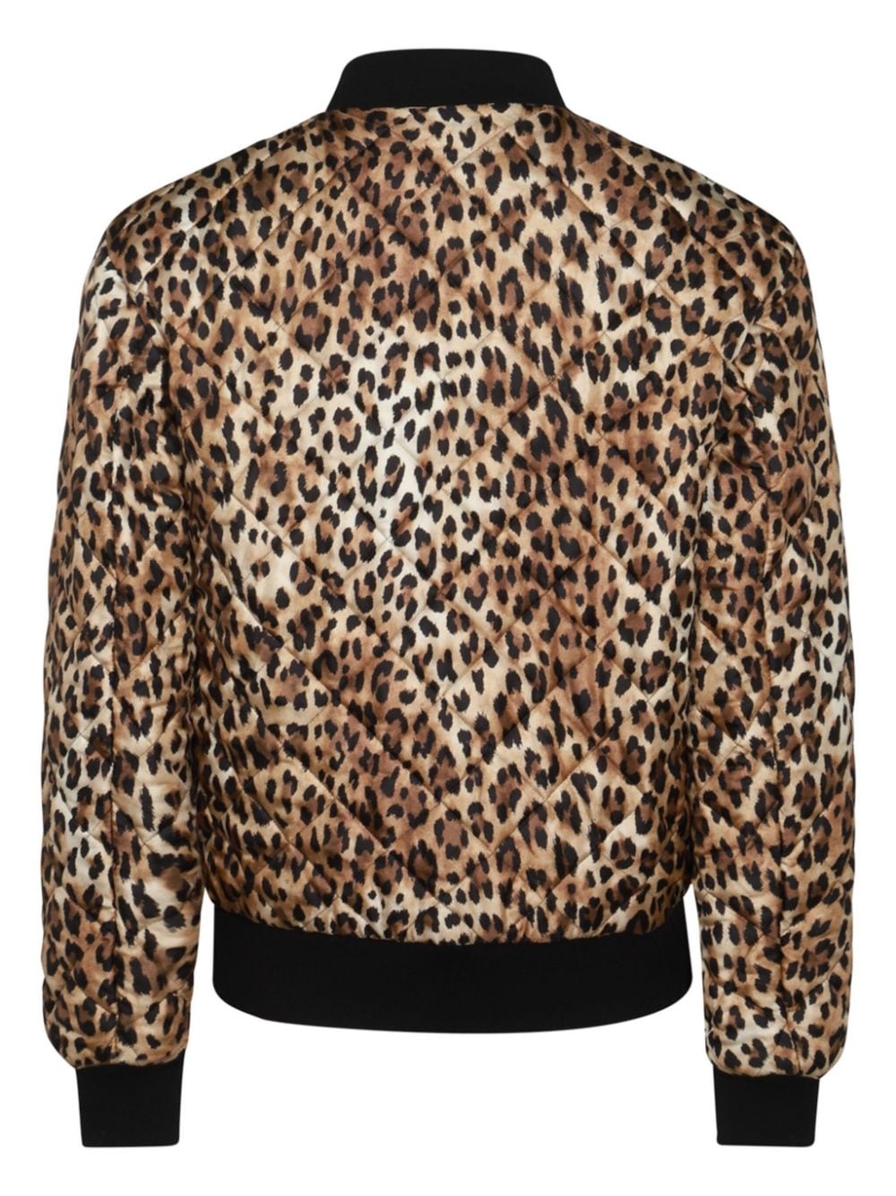 leopard-print bomber jacket - 2