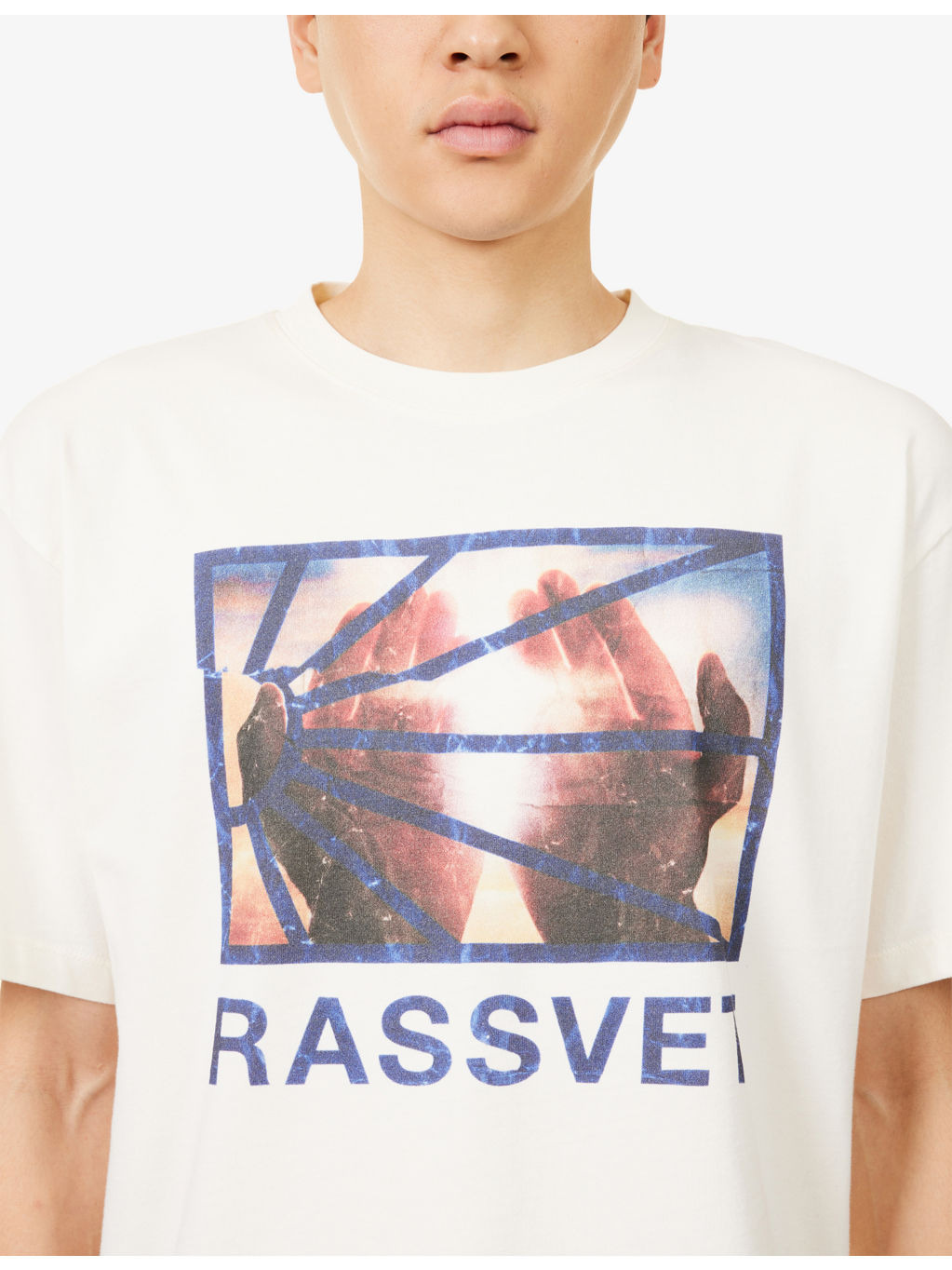 Logo Graphic Print Cotton T-Shirt - 5