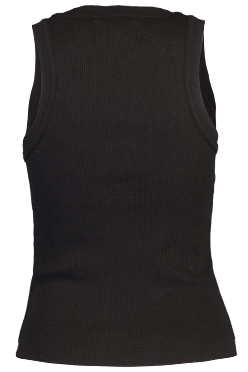 Isabel Rib Tank - Black - 3