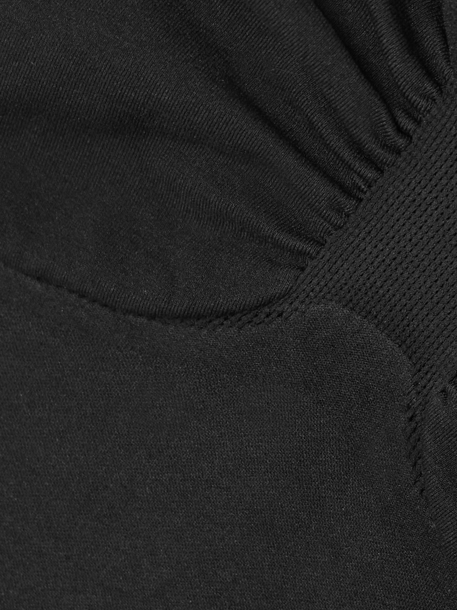 Seamless Sculpt Mid Thigh Bodysuit - Onyx Black - 4