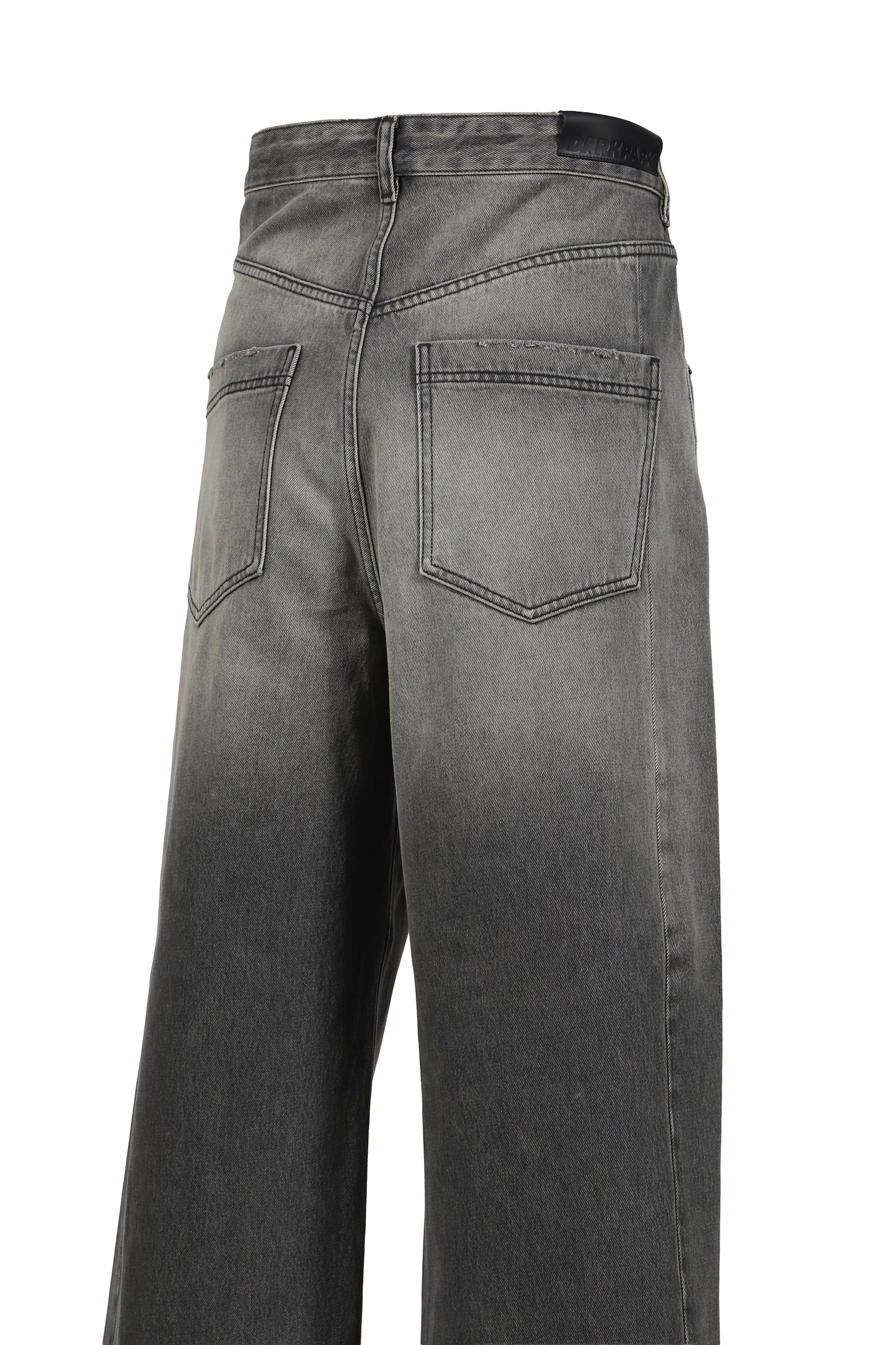 INED - FOLD OVER DENIM / BLK - 6