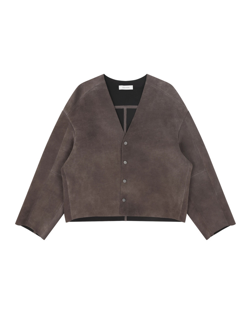 MINIMAL LEATHER JACKET LODEN 6