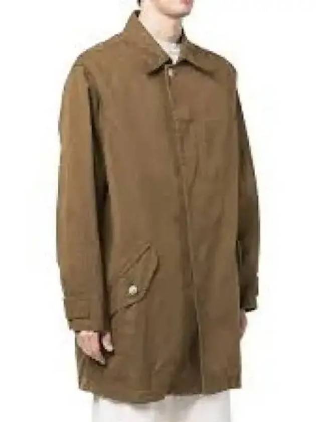 Pierry Cotton Single Coat Khaki - 2