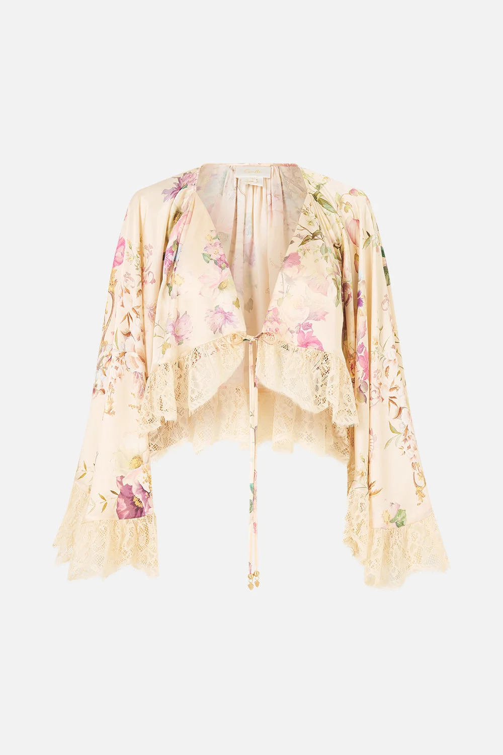 CROP RUFFLE TOP - 1