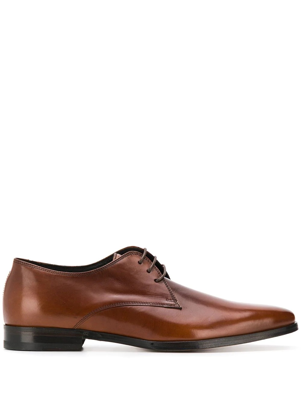 pointed derby shoes - 1