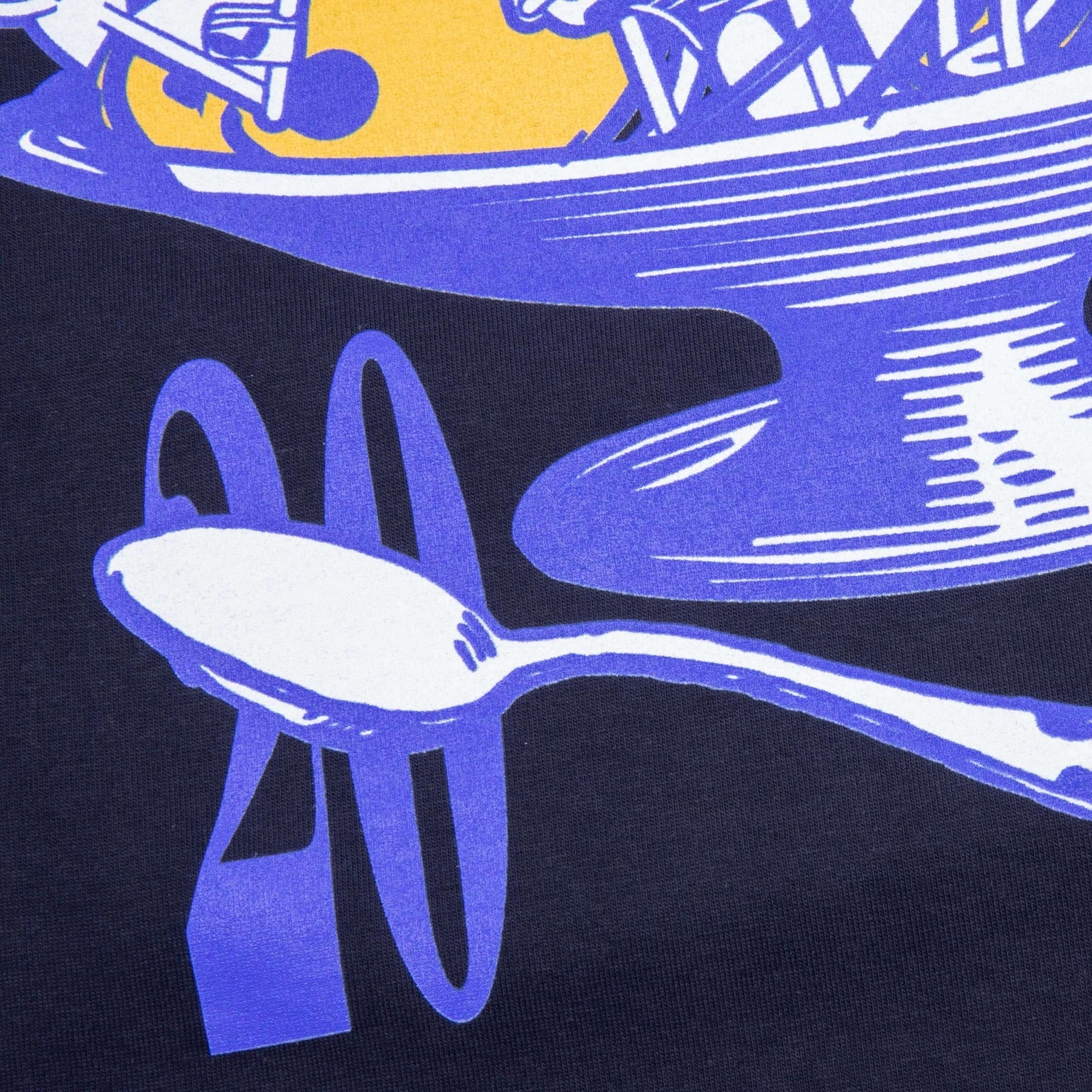 FEATURE X ICECREAM SUPER BOWL SHORT SLEEVE TEE - NAVY - 5