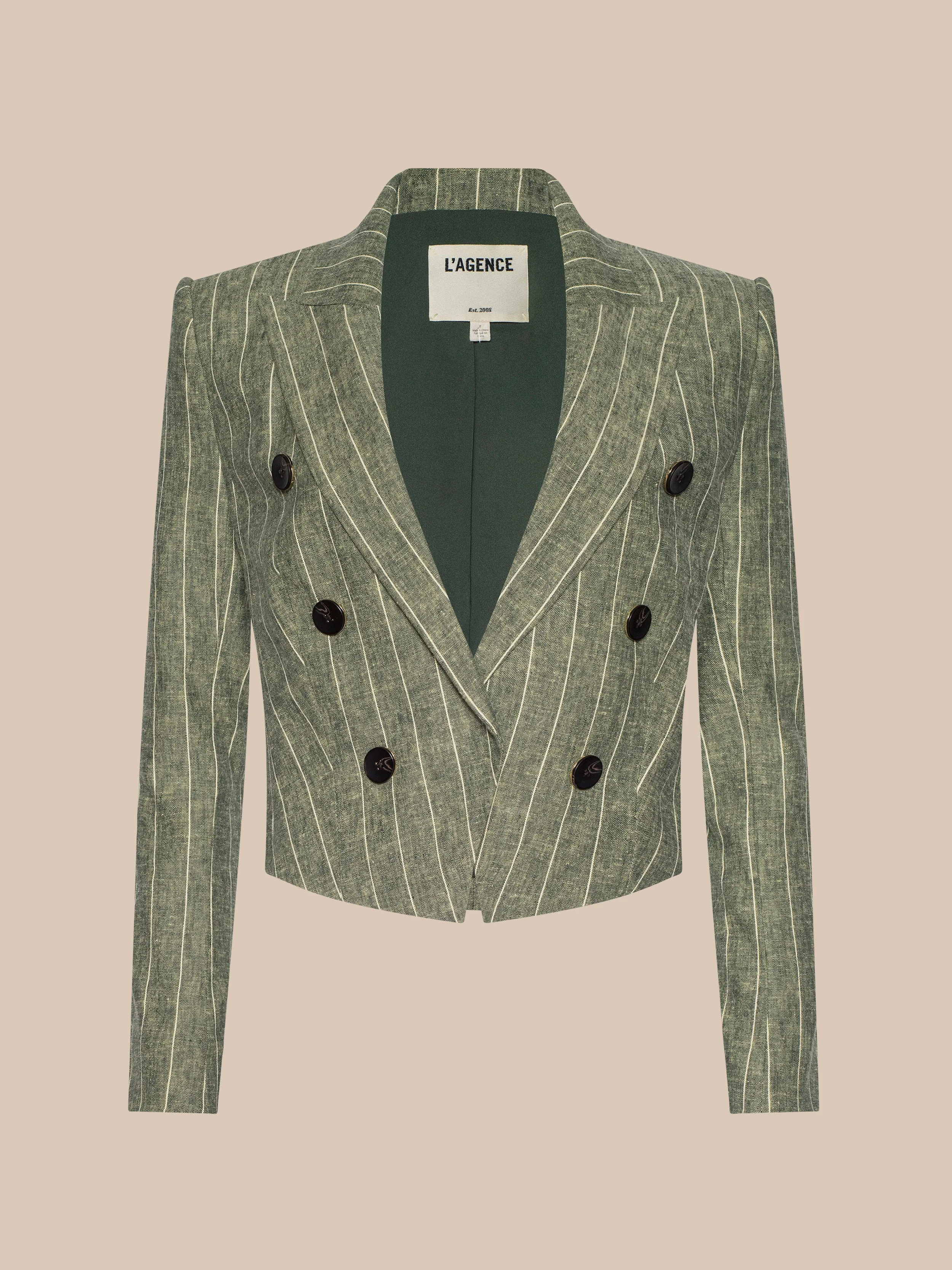 Lila Linen-Blend Blazer - 1