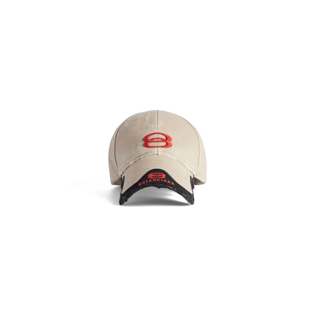 Men's Unity Sports Icon Cap in Beige/red - 1