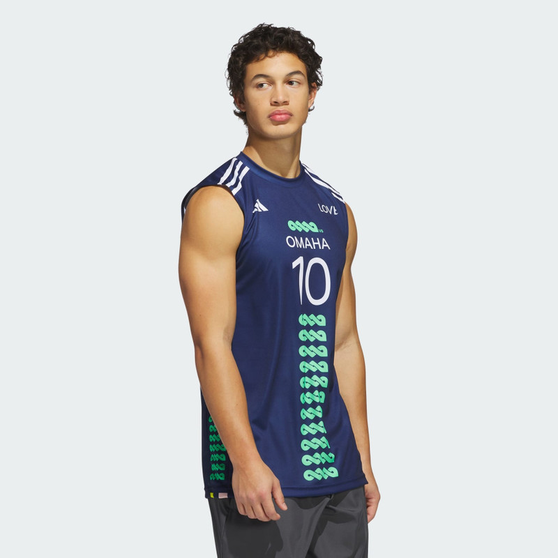 adidas x LOVB Larson Sleeveless Jersey 4
