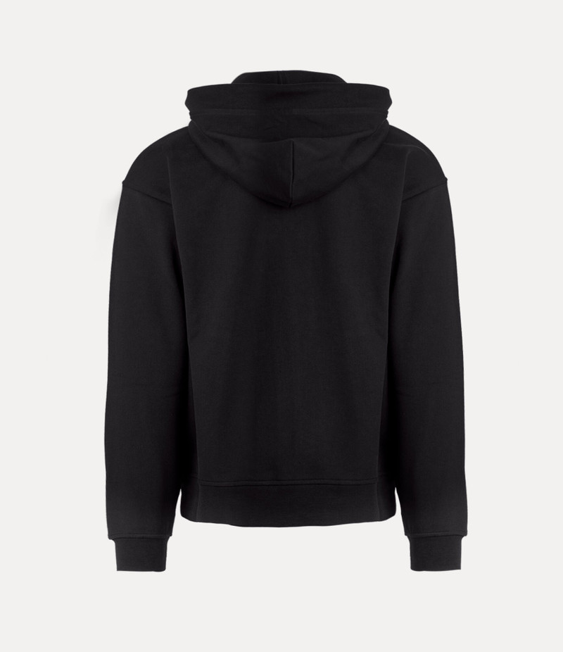 Vivienne Westwood SUNKEN ORB ZIP HOODIE outlook