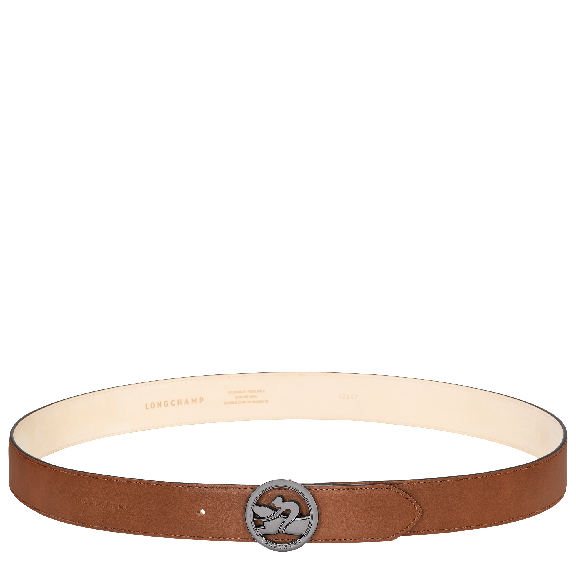 Box-Trot Men's belt Cognac - Leather - 1