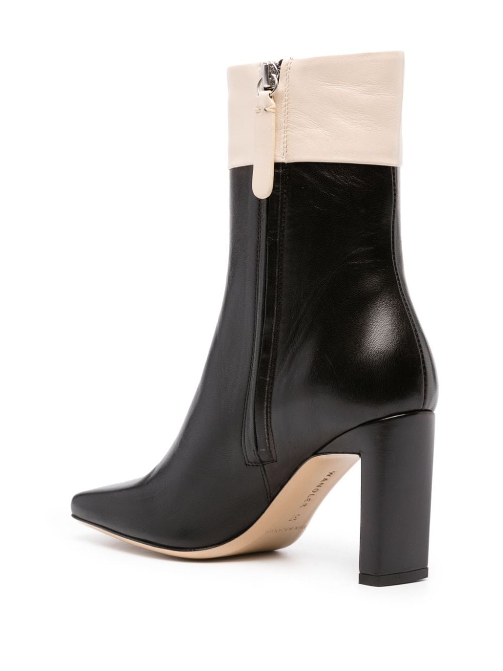 Isa 85mm leather ankle boots - 3