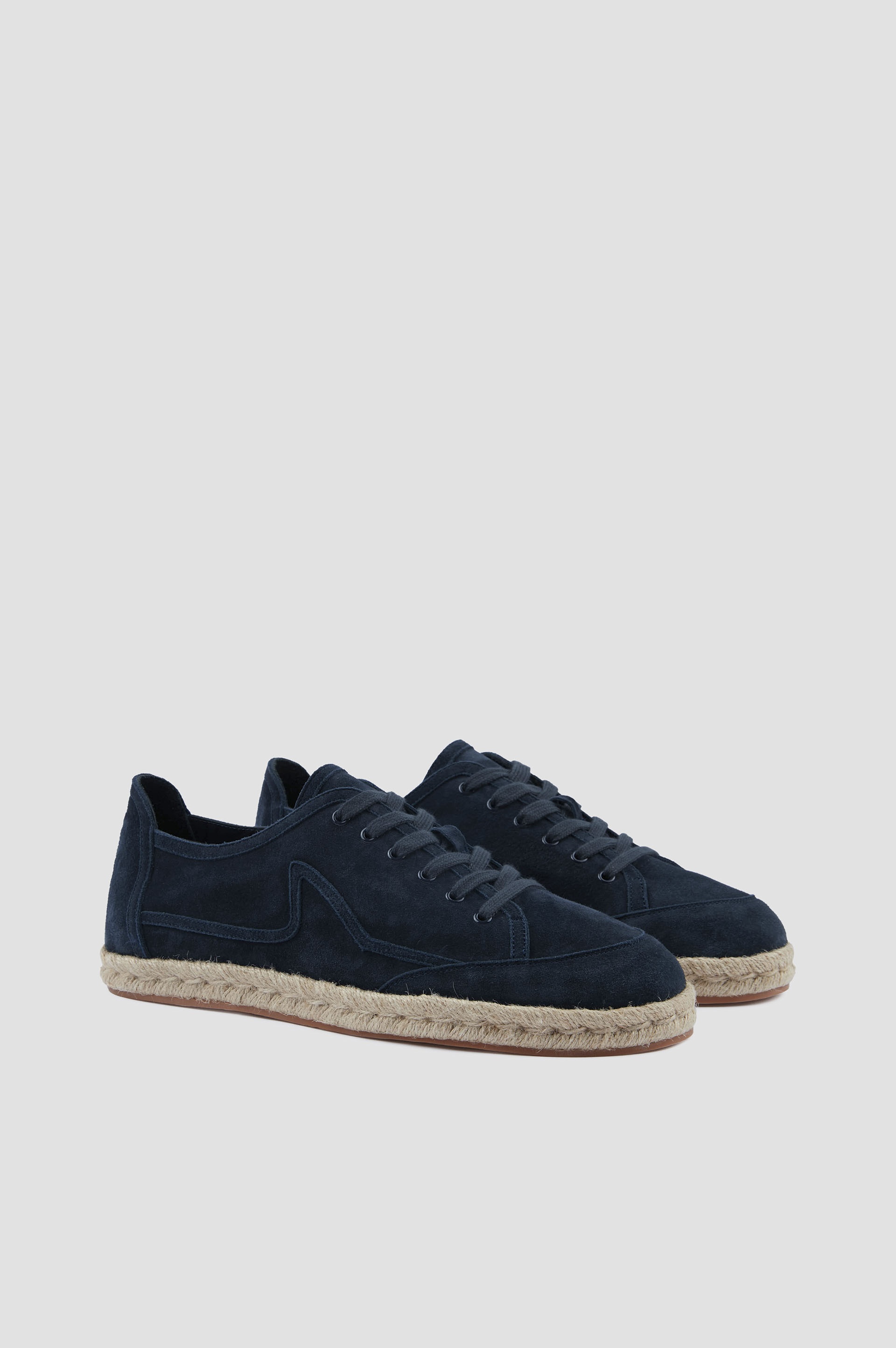 SUEDE LACE-UP ESPADRILLES - 4