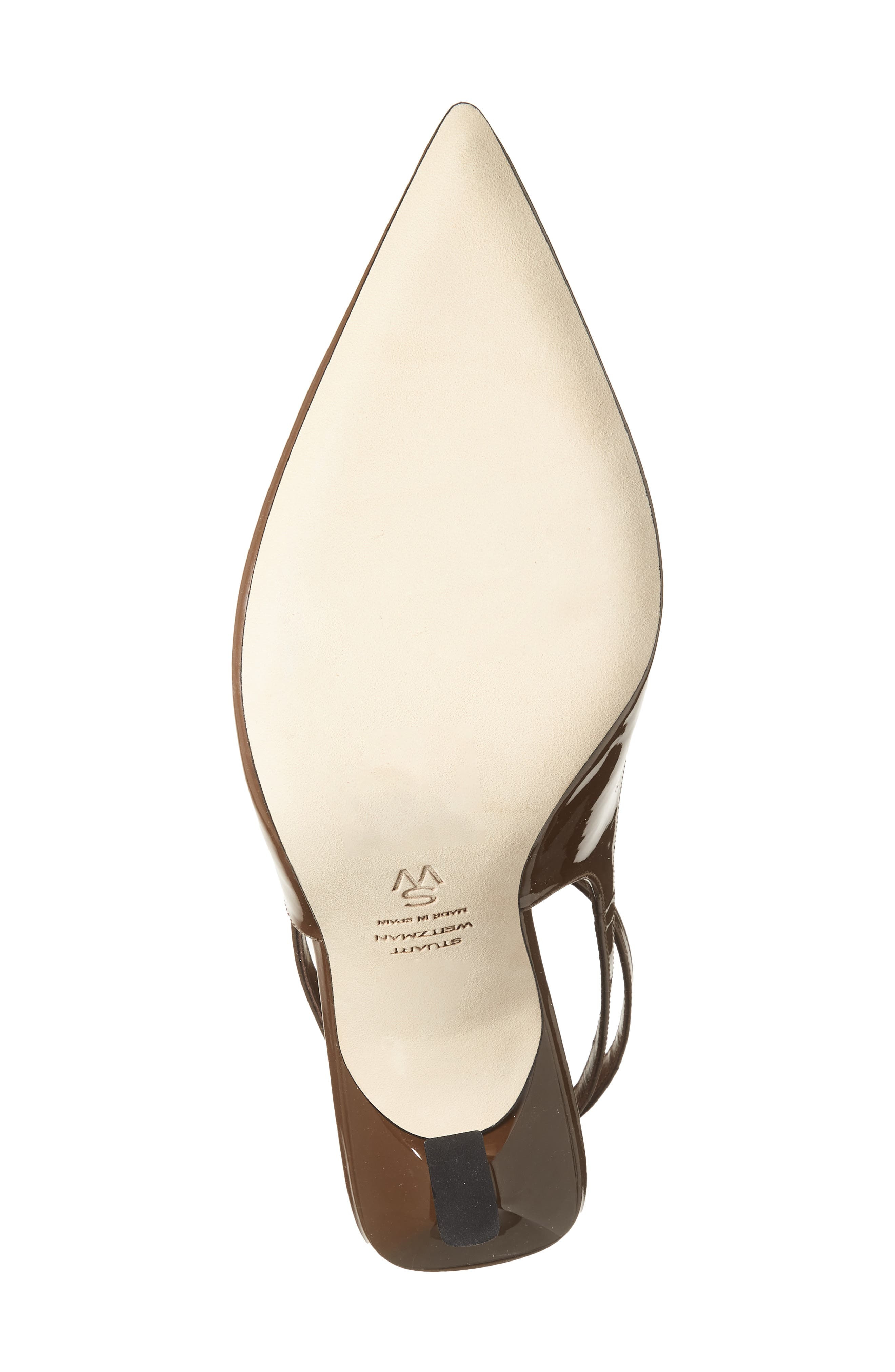 Stuart Weitzman Vinnie 85 Strap Pump in Walnut at Nordstrom - 6