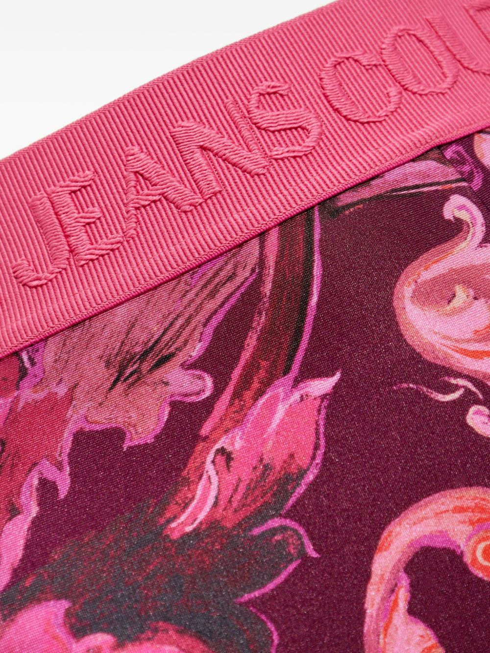 Barocco-print leggings - 5