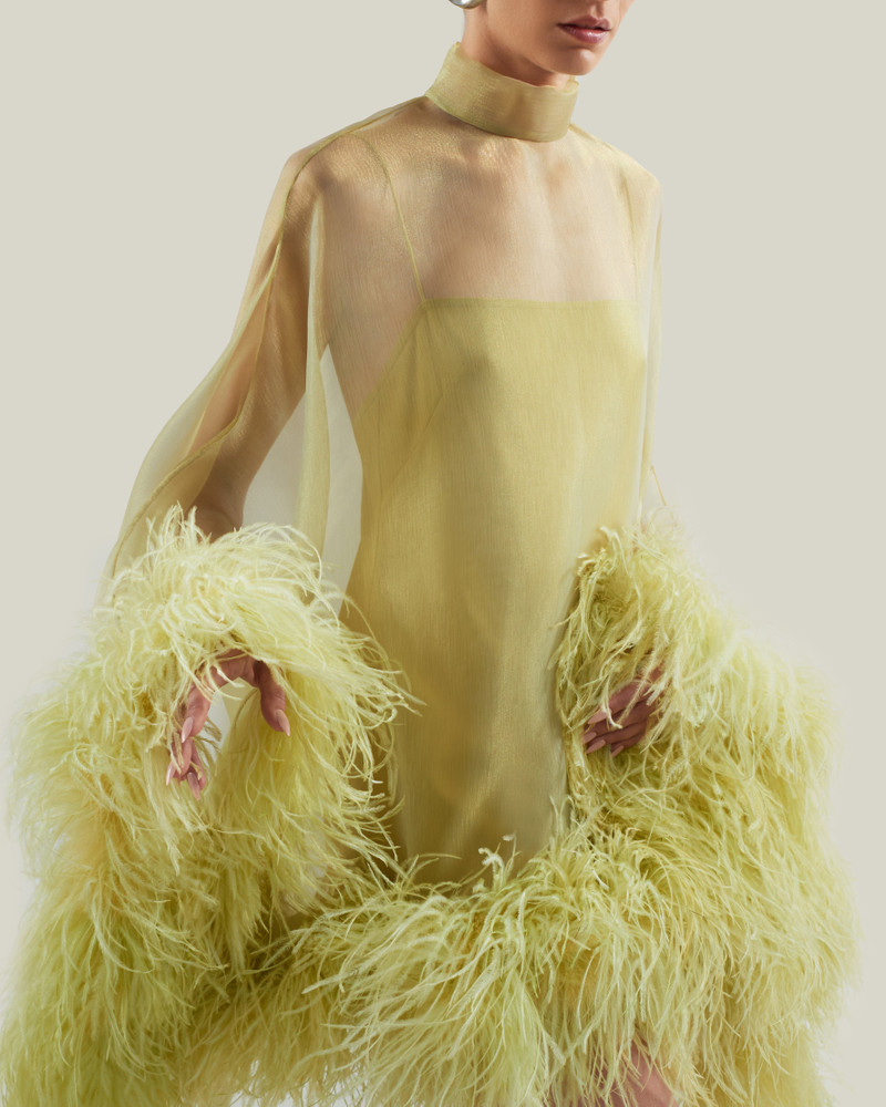 Daisy Kaftan in Gold Kiwi 4