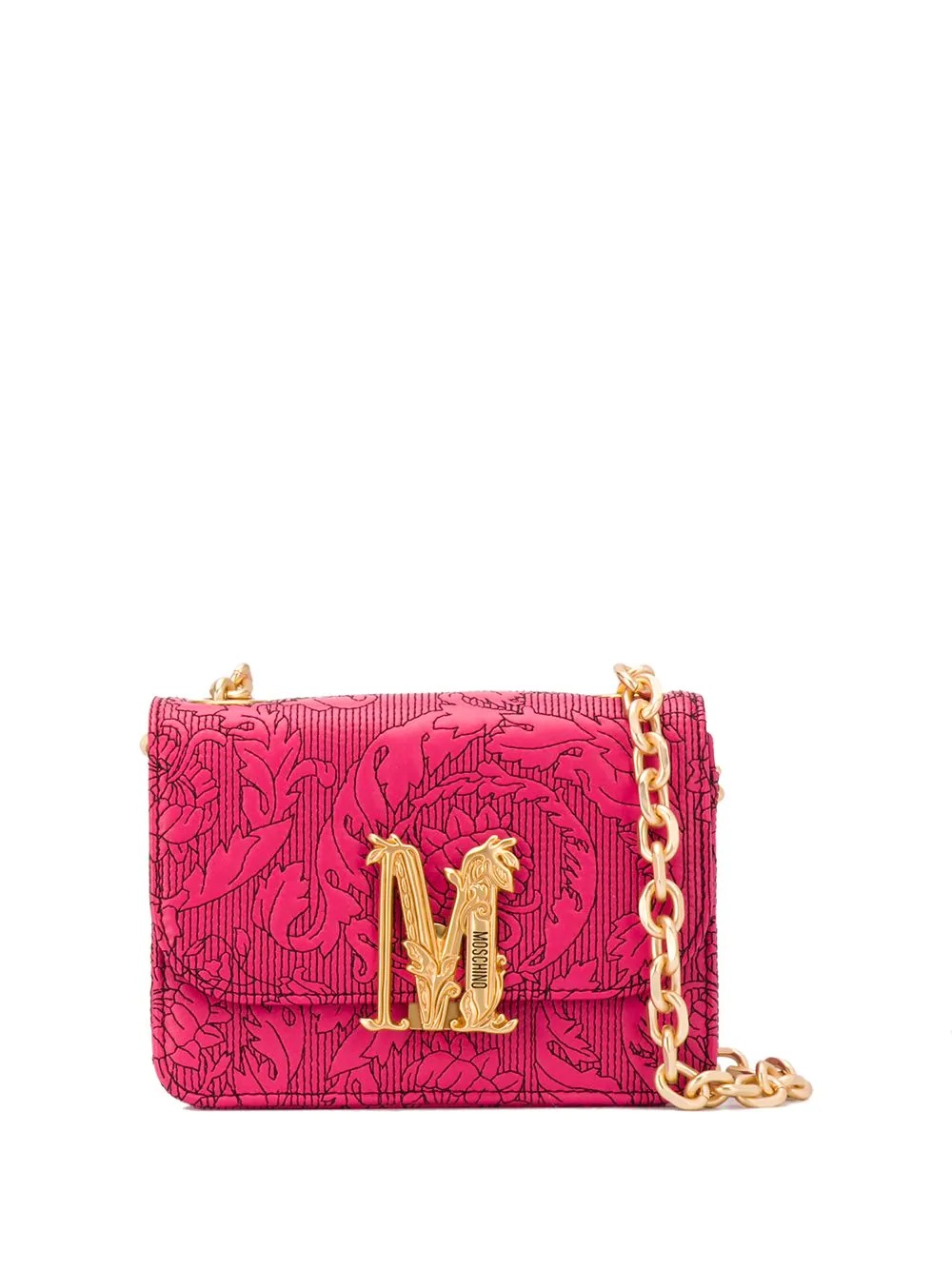 M brocade shoulder bag - 1