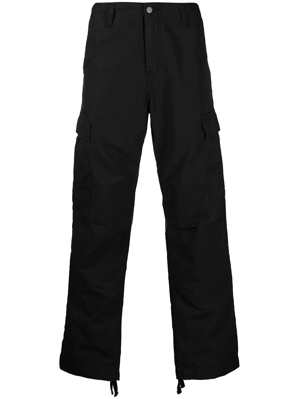 straight cargo trousers - 1