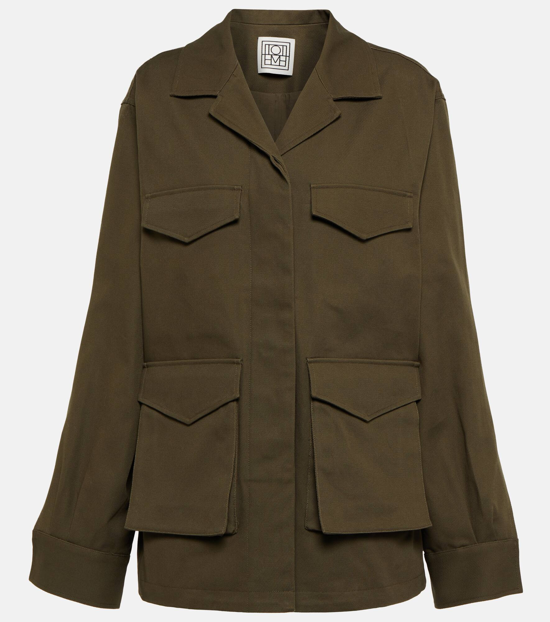 Cotton cargo jacket - 1