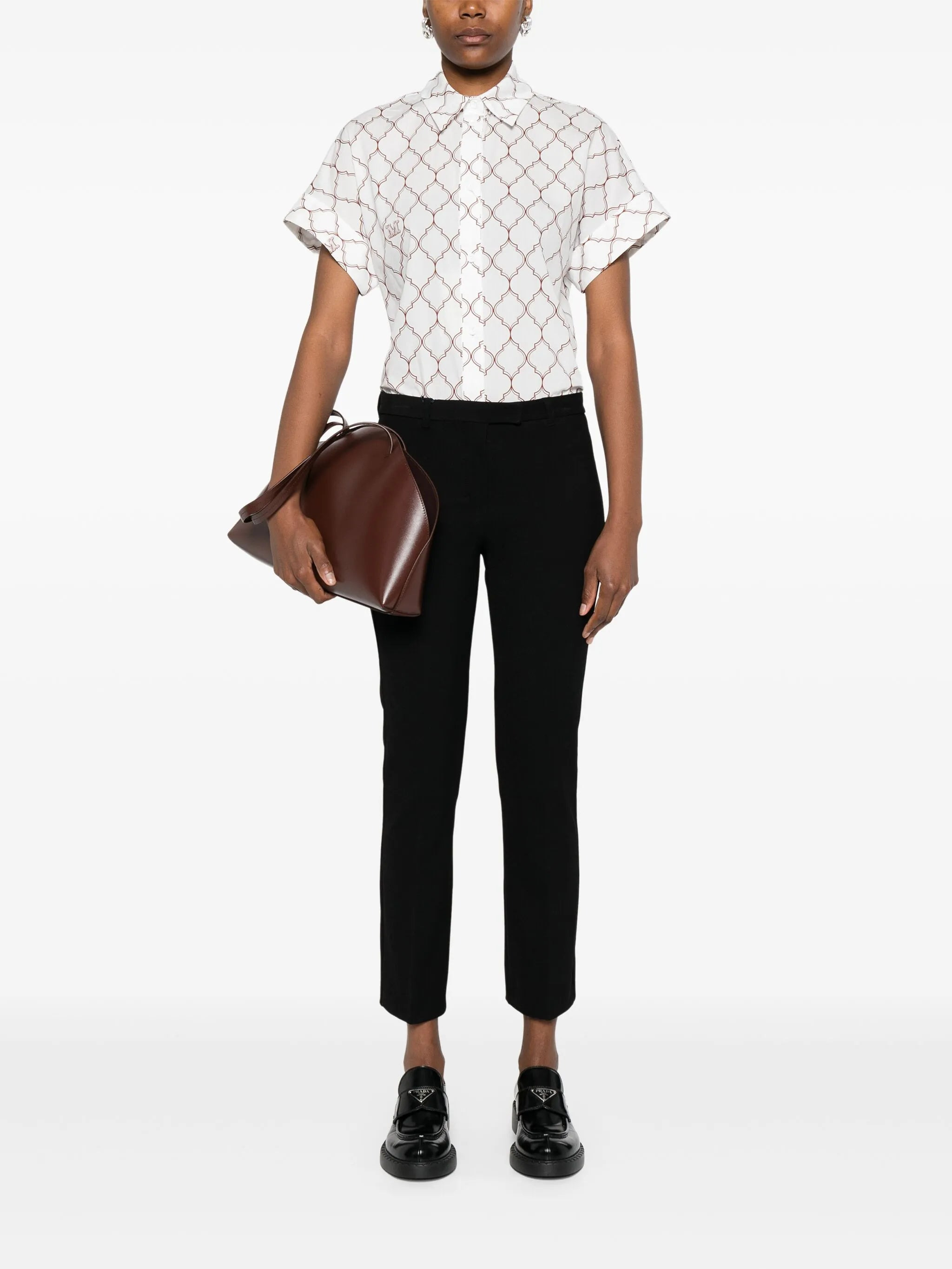 Umanita Cropped Tailored Trousers - 5