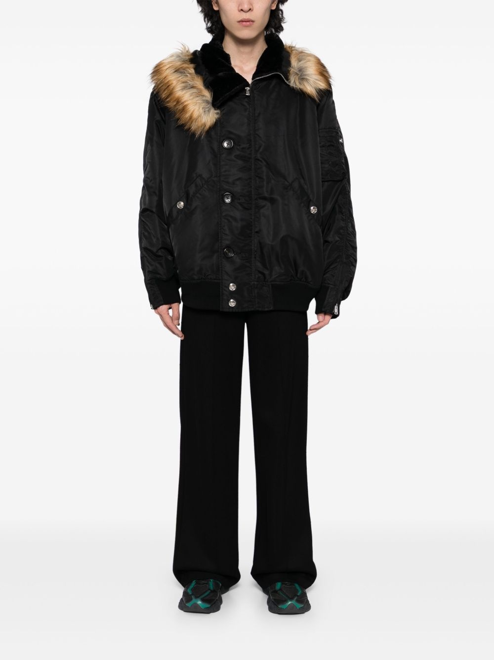button fastening jacket - 2