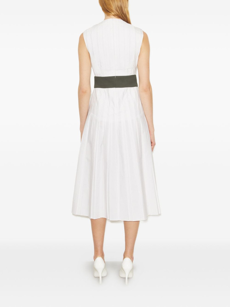 pleated poplin dress 3