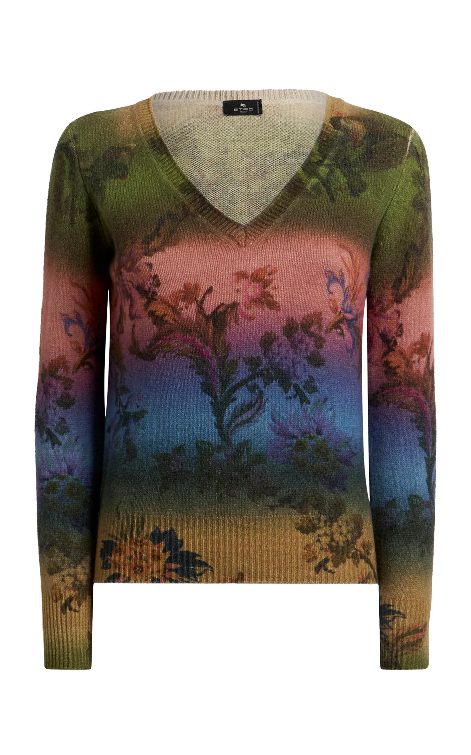 Printed Wool Top multi - 1