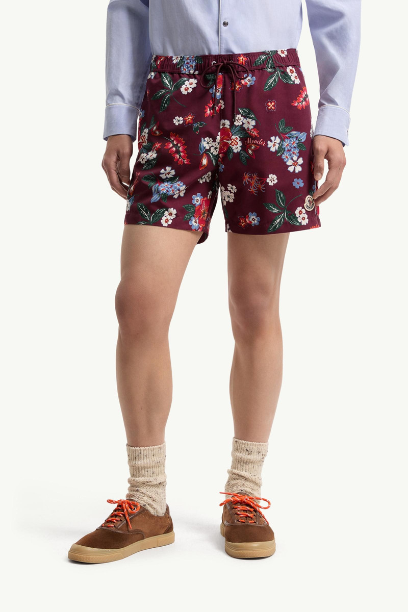 Floral Print Swim Shorts 4