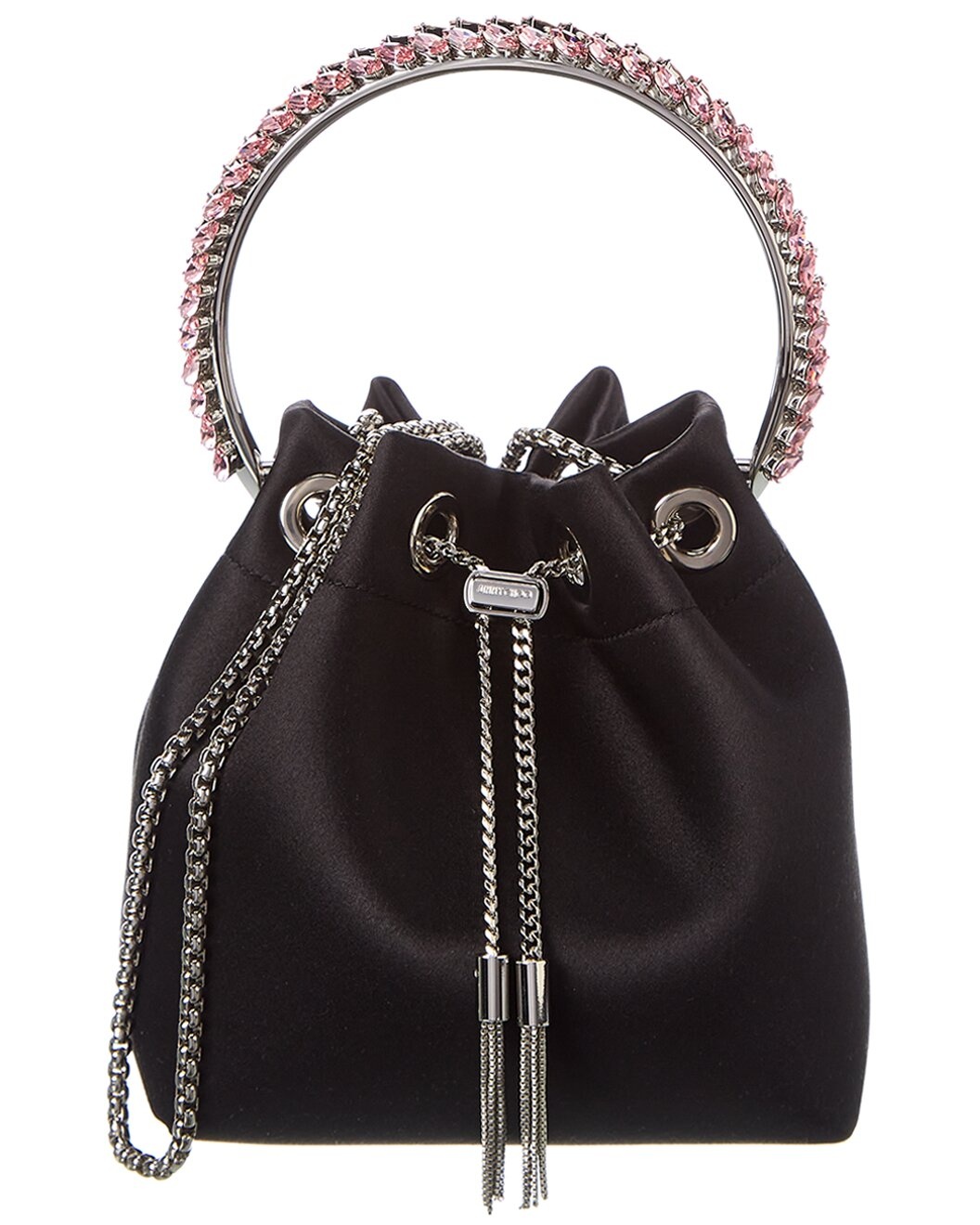 Jimmy Choo Bon Bon Satin Bucket Bag - 1