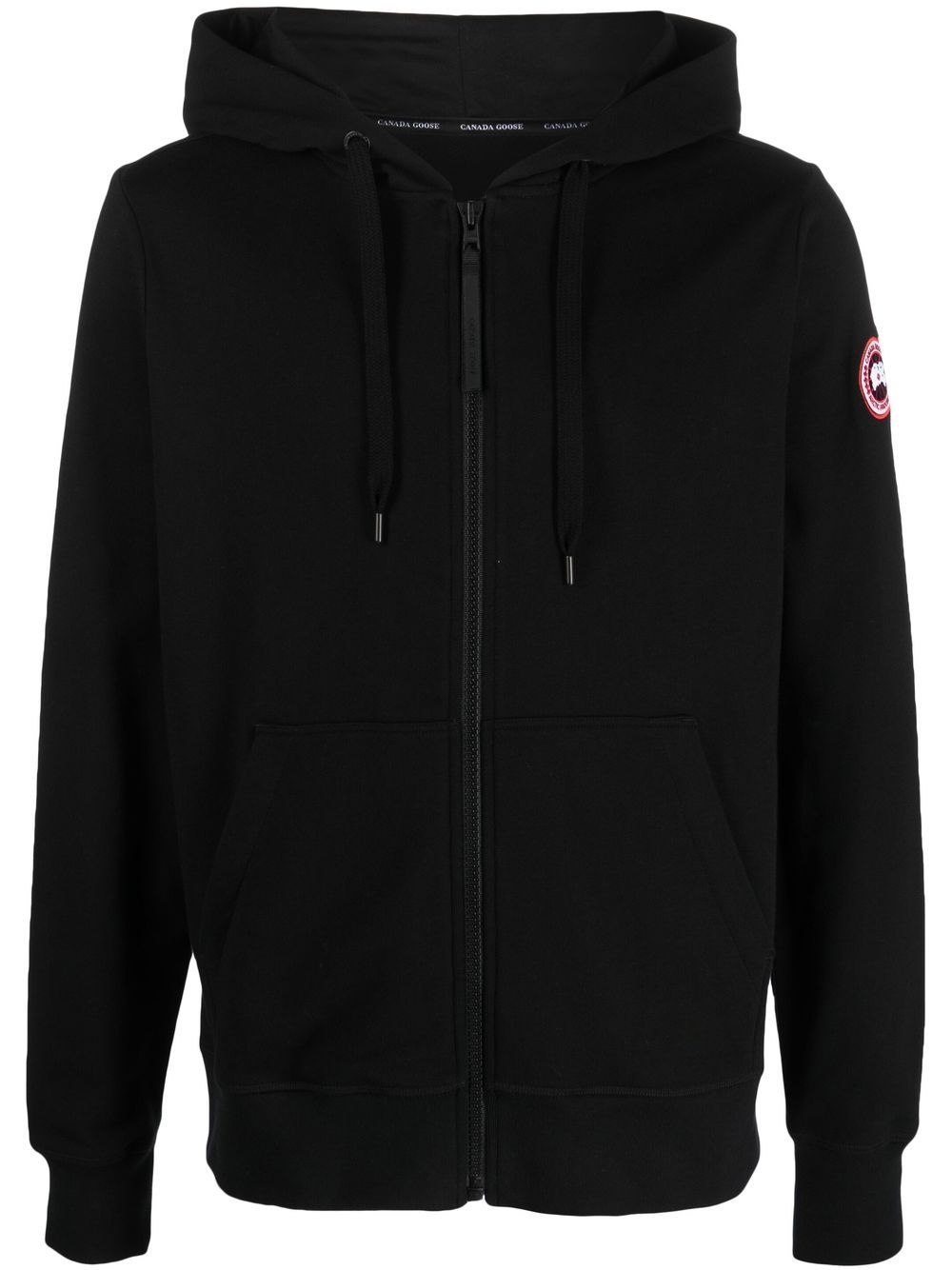 zip-up hooded jacket - 1