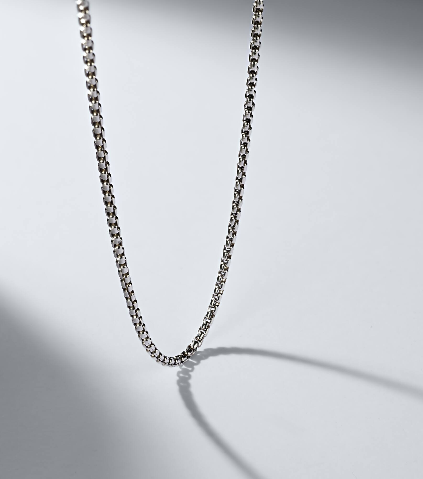 Sterling silver chain necklace - 4