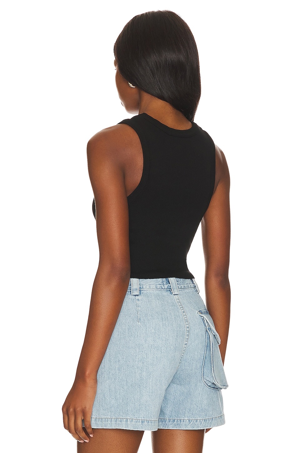 Cropped Poppy Tank - 3