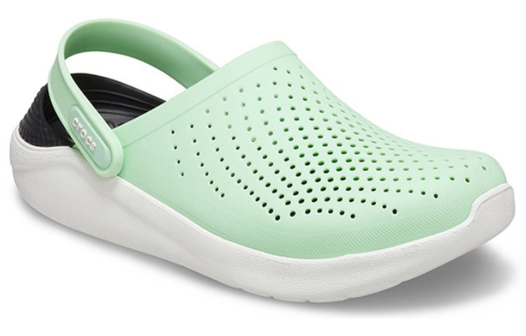 Crocs LiteRide Mint Green Sandals 204592-3TP - 2