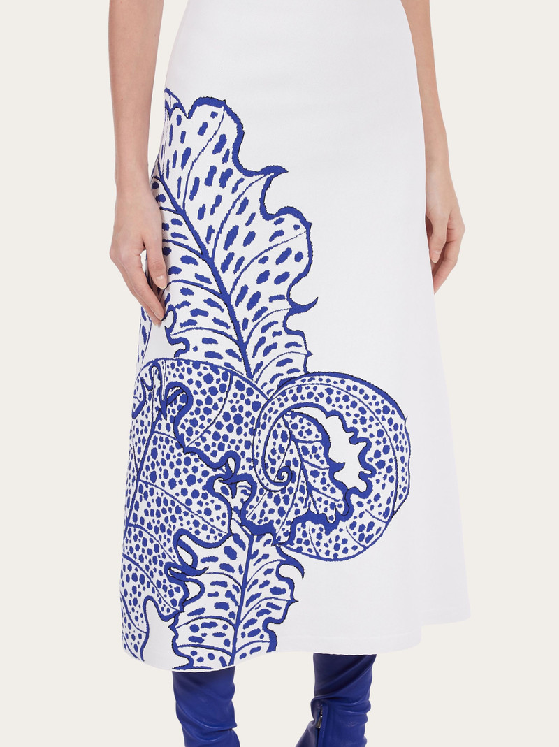 Viscose jacquard skirt 4