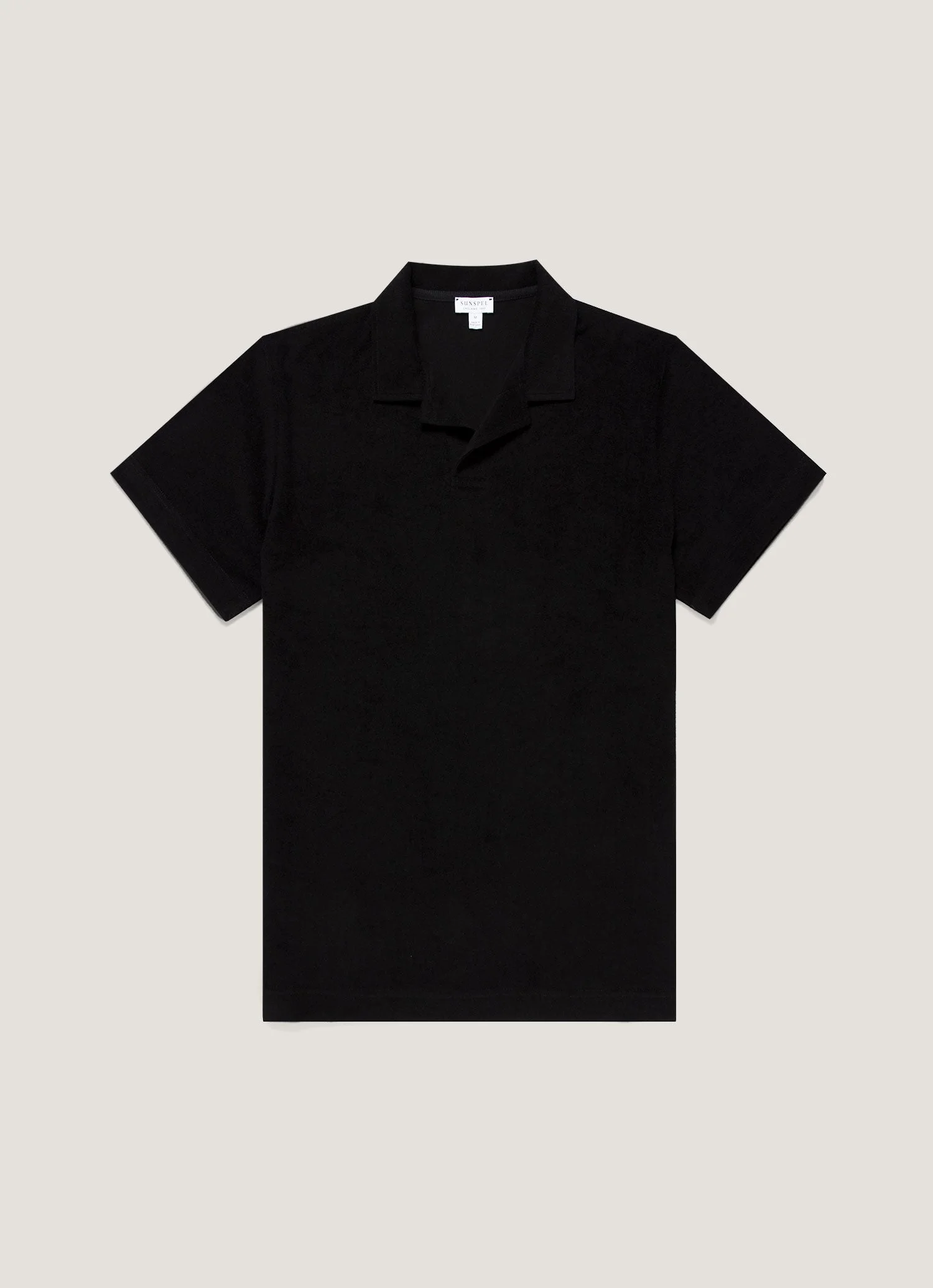 Towelling Polo Shirt - 1