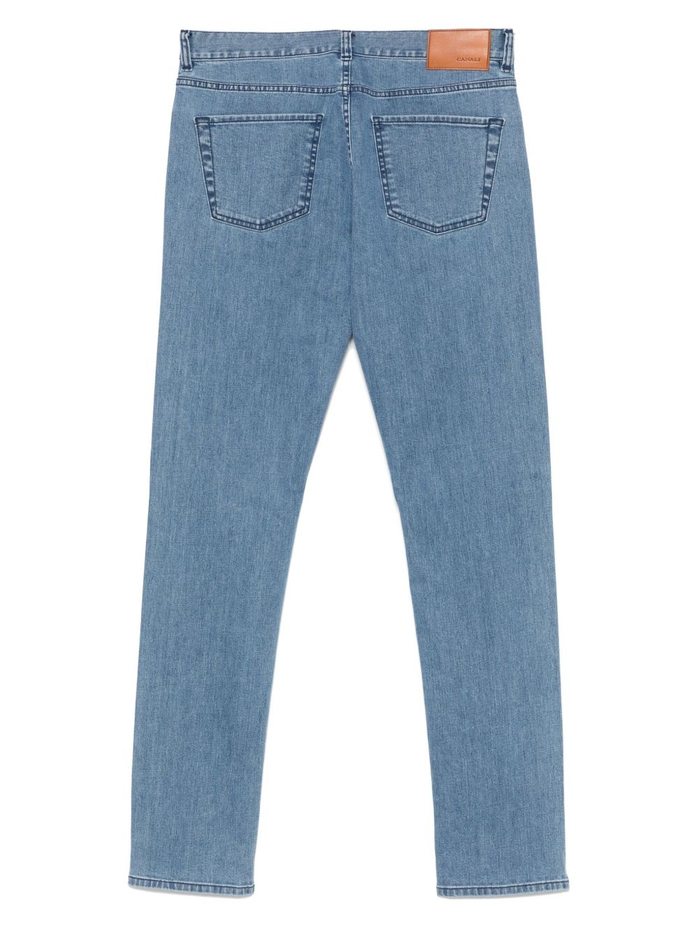 logo-patch jeans - 2
