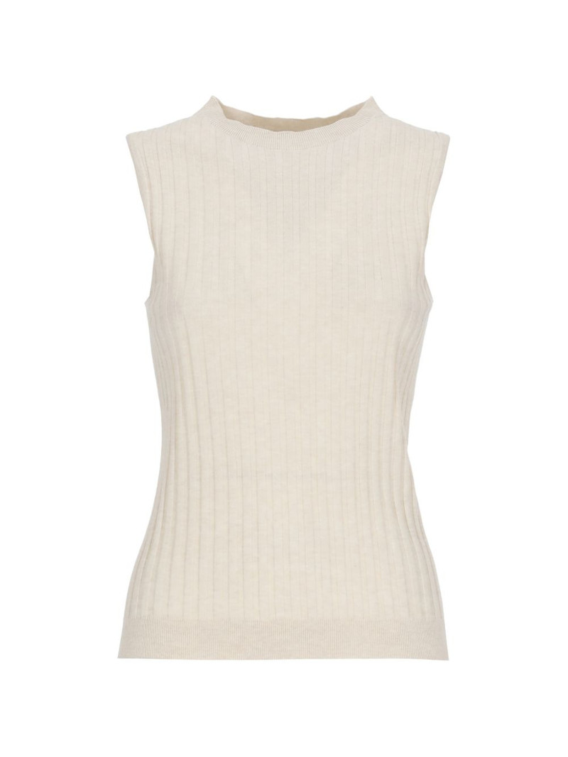 ribbed-knit tank top 1