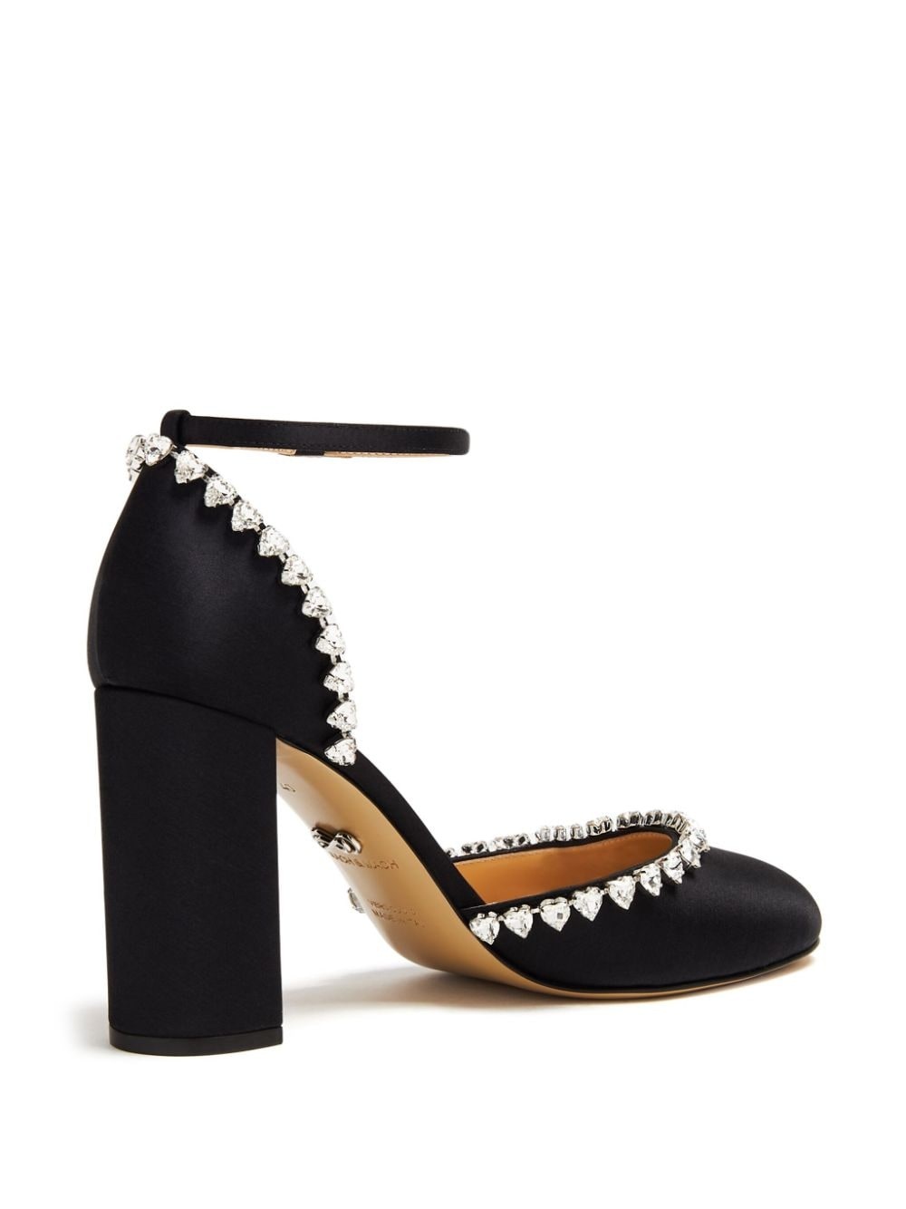 Audrey 95mm satin pumps - 3