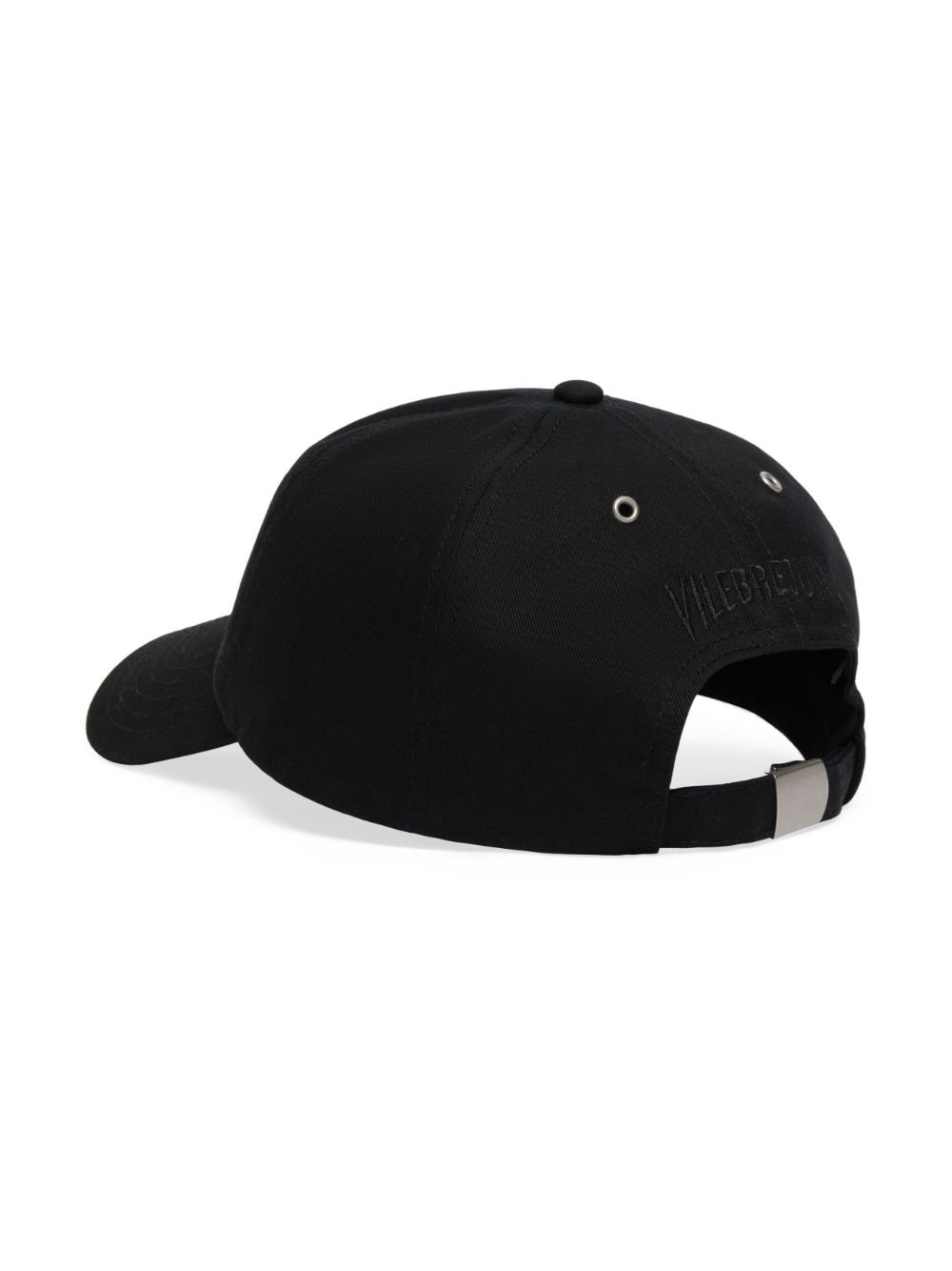 logo-embroidered cotton baseball cap - 2