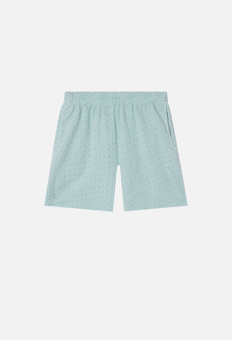 RAW EDGE JACQUARD SHORTS 1