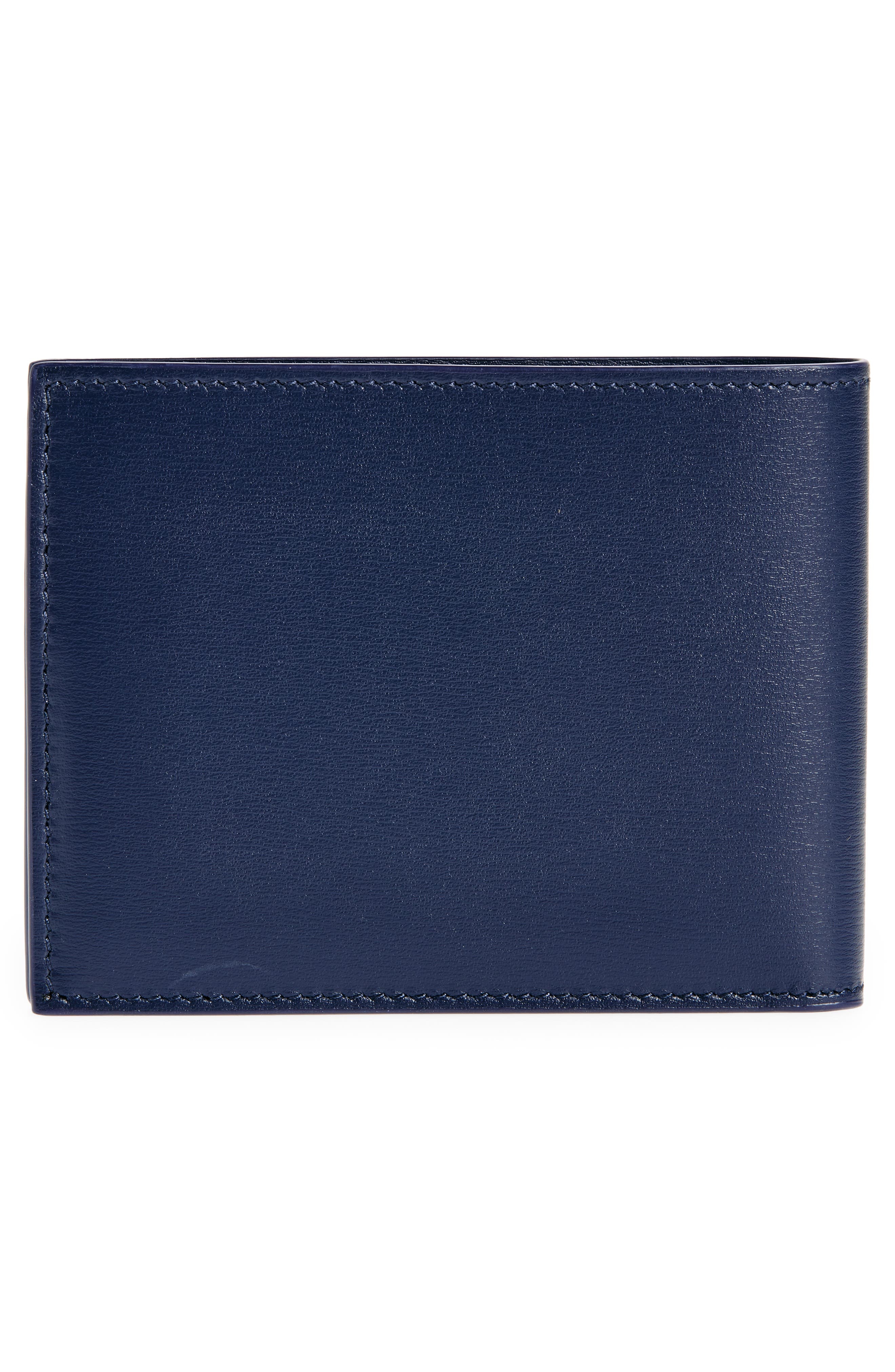 FERRAGAMO Classic Leather Bifold Wallet in Midnight at Nordstrom - 3