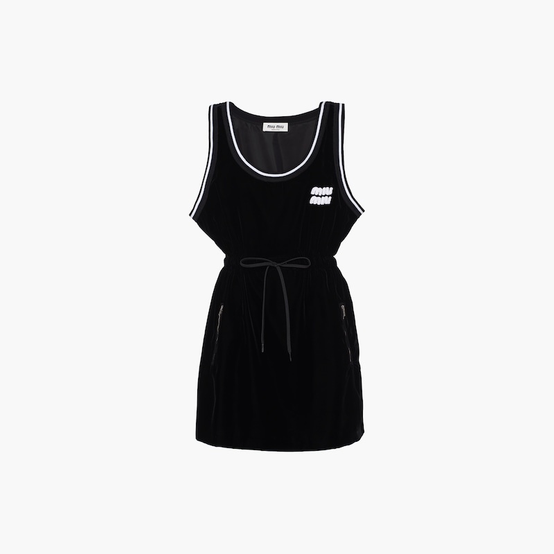 Velvet mini-dress - 2