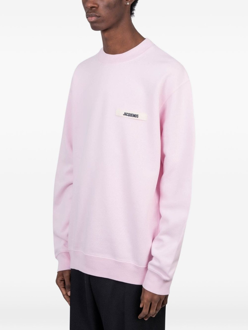 JACQUEMUS logo-detail sweatshirt outlook