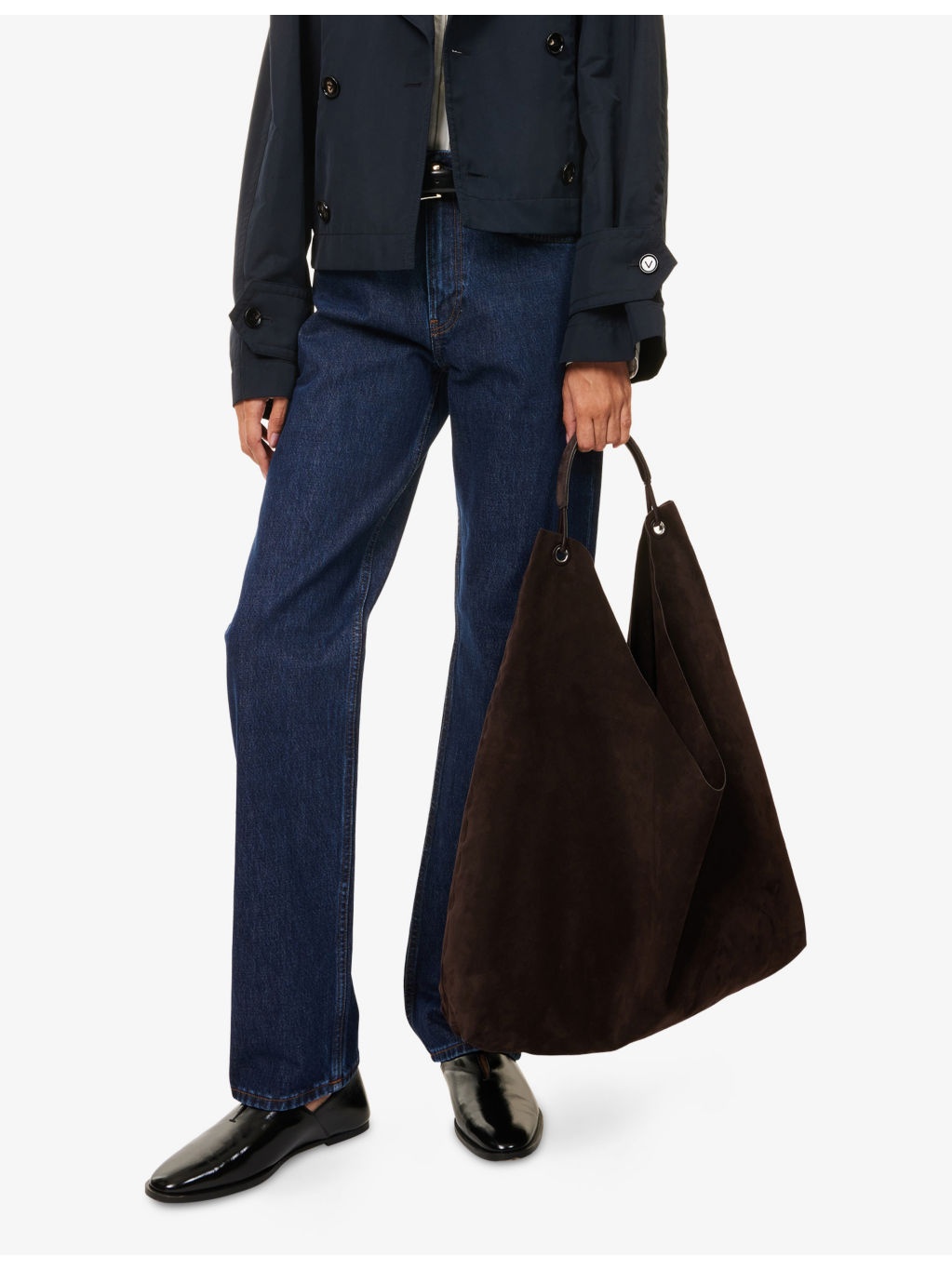 Bindle Three Suede Tote Bag - 2